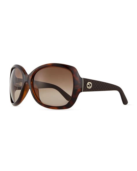 gucci temple butterfly sunglasses